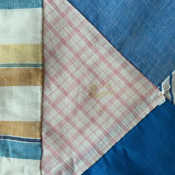 Colorful Vintage Patchwork Quilt - Picture 13 of 13